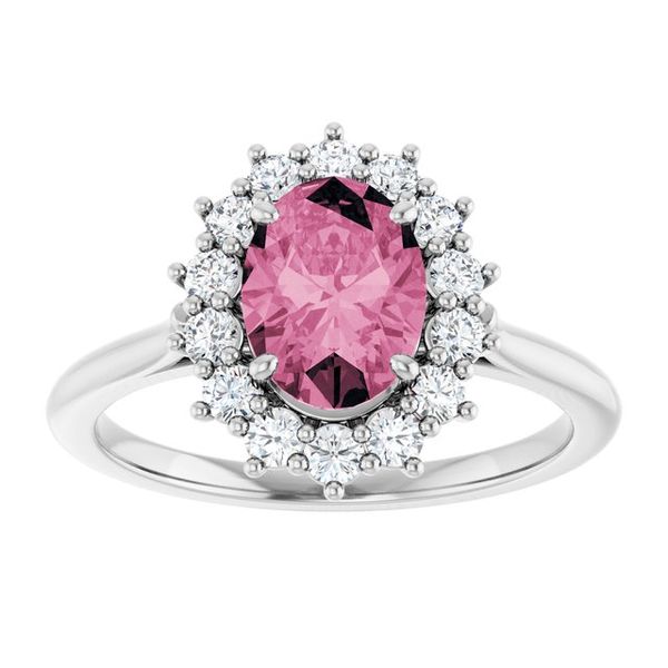 Halo-Style Ring  Image 3 Waddington Jewelers Bowling Green, OH