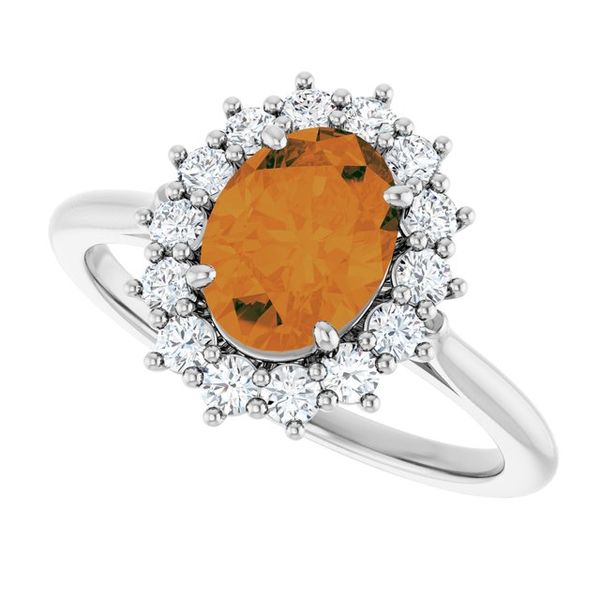 Halo-Style Ring  Image 5 Futer Bros Jewelers York, PA
