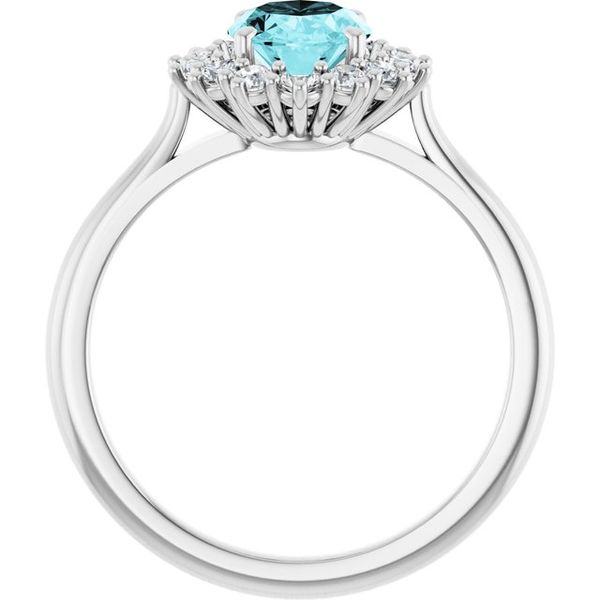 Halo-Style Ring  Image 2 James Wolf Jewelers Mason, OH