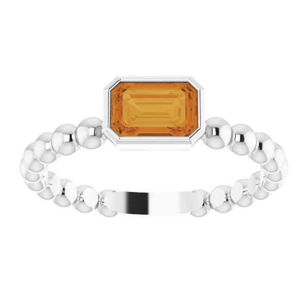 Family Beaded Stackable Ring Image 3 Michigan Wholesale Diamonds , 
