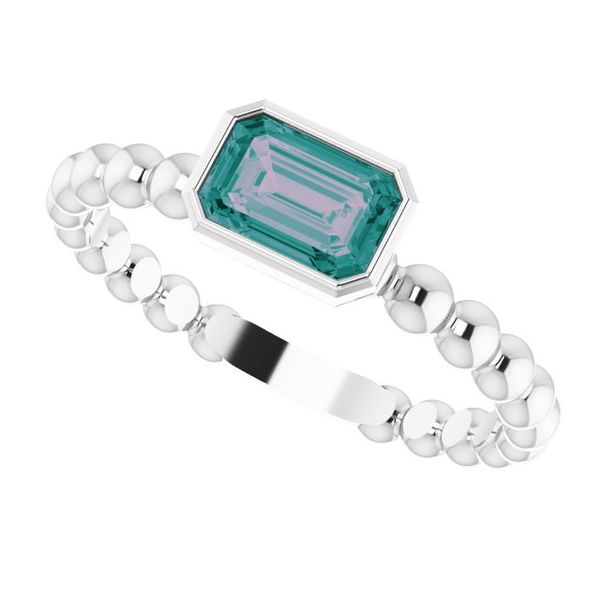Family Beaded Stackable Ring Image 5 Michigan Wholesale Diamonds , 