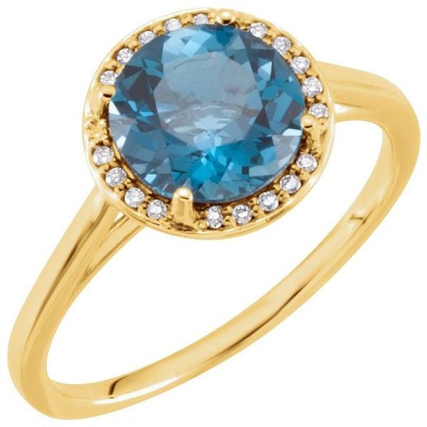 Halo-Style Ring Carroll's Jewelers Doylestown, PA