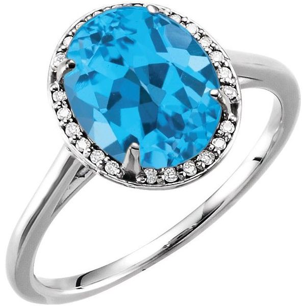 Halo-Style Ring Ask Design Jewelers Olean, NY