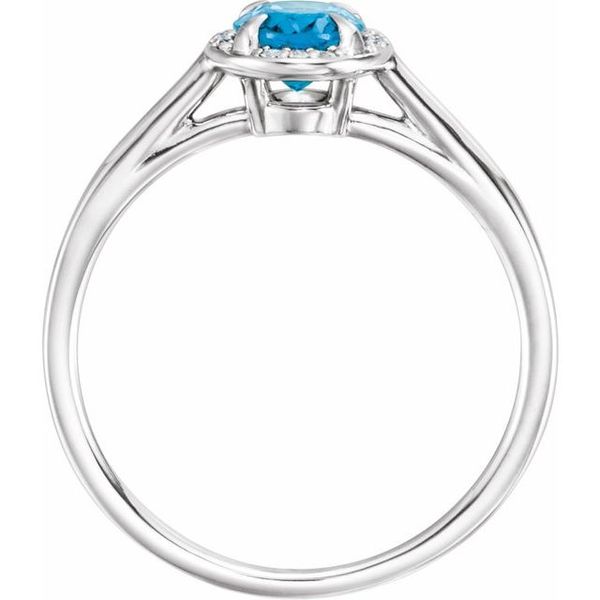 Halo-Style Ring Image 2 Boyd Jewelers Wesley Chapel, FL
