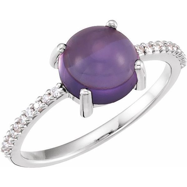 Accented Cabochon Ring Henry B. Ball Jewelers Canton, OH