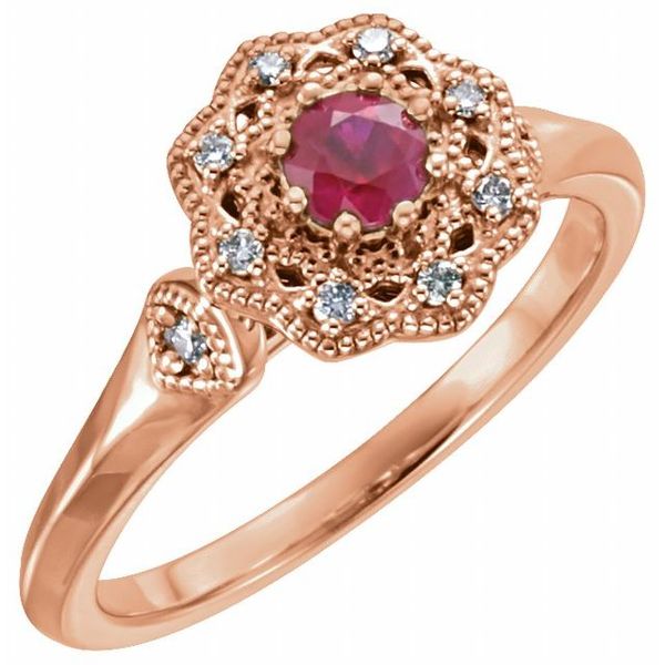 Halo-Style Ring Van Scoy Jewelers Wyomissing, PA