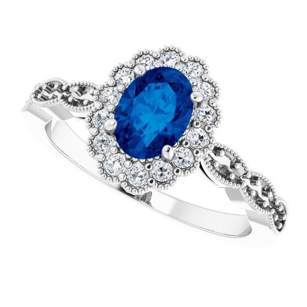 Halo-Style Ring Image 5 Moseley Diamond Showcase Inc Columbia, SC