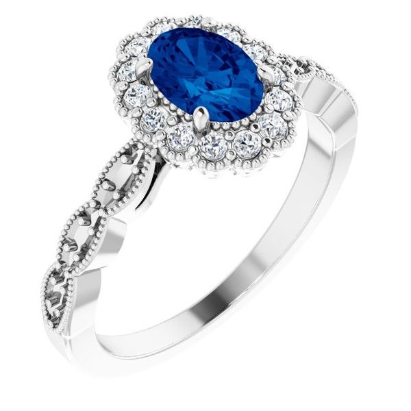 Halo-Style Ring Boyd Jewelers Wesley Chapel, FL