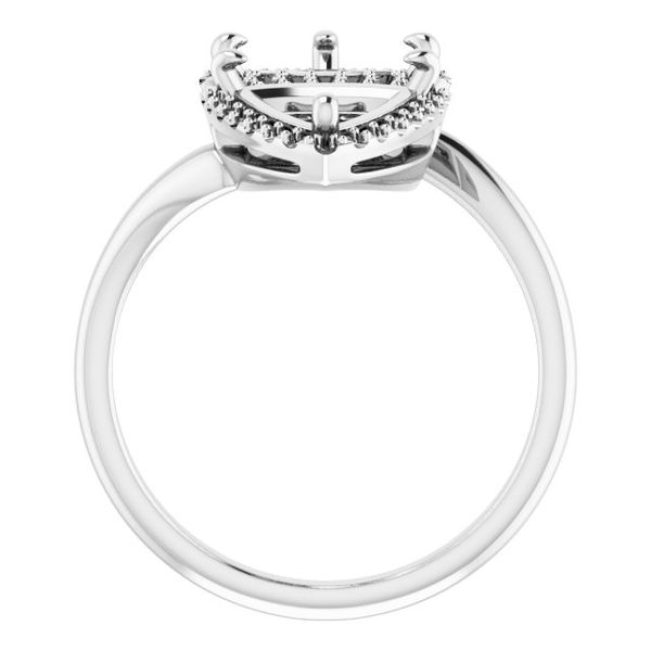 Two-Stone Halo-Style Engagement Ring Image 2 Boyd Jewelers Wesley Chapel, FL