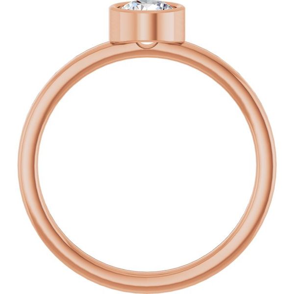 Bezel-Set Solitaire Ring Image 2 Montoya Jewelry Designs Windsor, CA