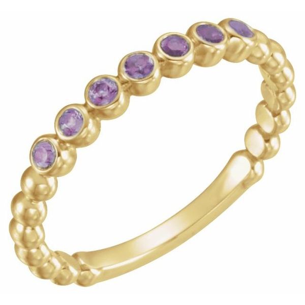 Stackable Bead Ring Image 2 Avitabile Fine Jewelers Hanover, MA