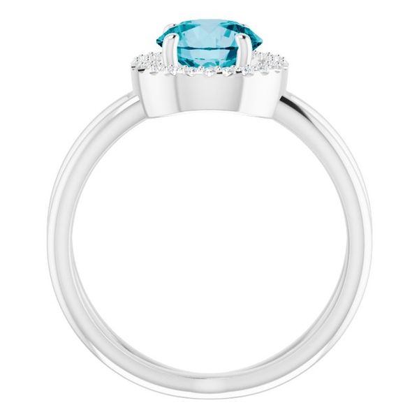 Halo-Style Ring Image 2 John E. Koller Jewelry Designs Owasso, OK