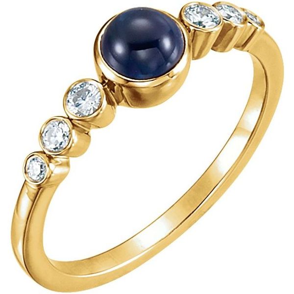Bezel-Set Ring M. J. Thomas Jewelers, Ltd. Stratford, CT
