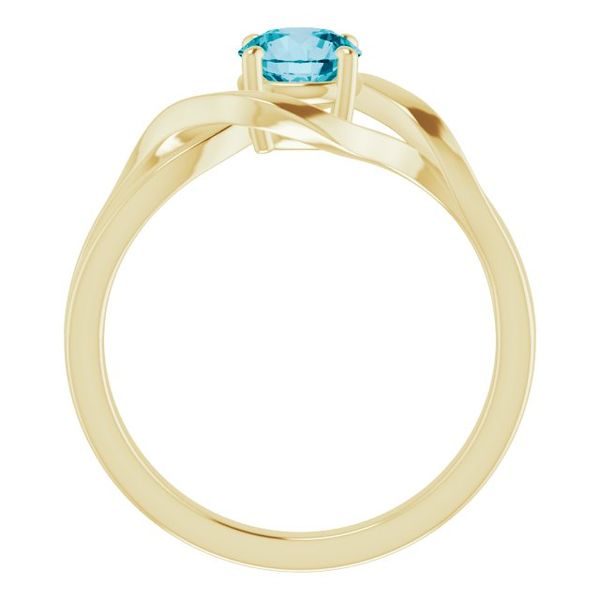 Infinity-Inspired Ring Image 2 Designer Jewelers Westborough, MA