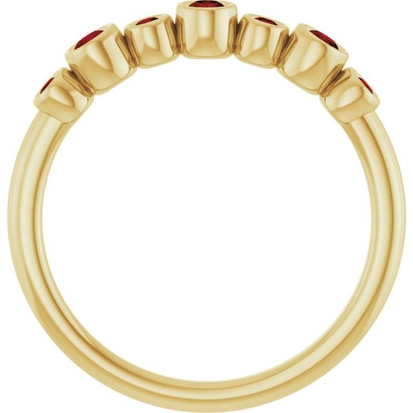 Bezel-Set Ring Image 2 S.E. Needham Jewelers Logan, UT