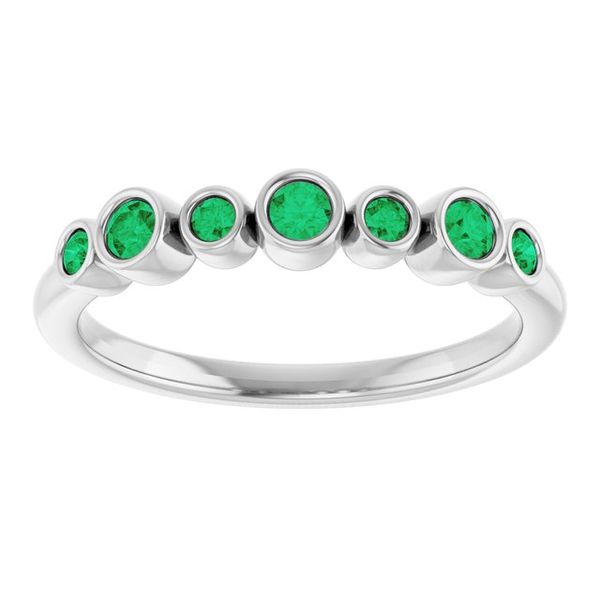 Bezel-Set Ring Image 3 Designer Jewelers Westborough, MA