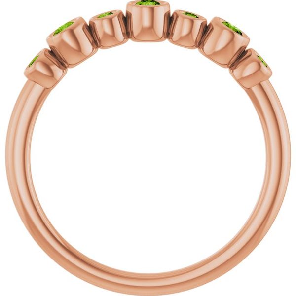 Bezel-Set Ring Image 2 Designer Jewelers Westborough, MA