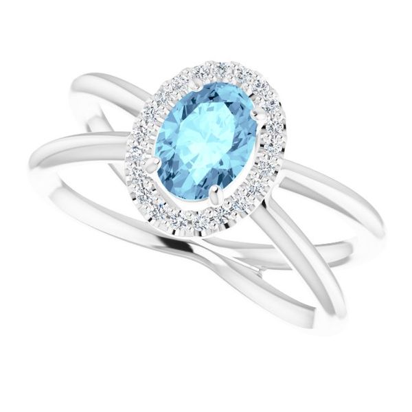 Halo-Style Ring Image 5 Designer Jewelers Westborough, MA