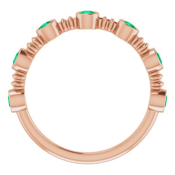 Bezel-Set Ring Image 2 Jerald Jewelers Latrobe, PA