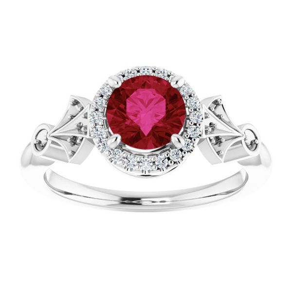 Halo-Style Ring Image 3 Jerald Jewelers Latrobe, PA