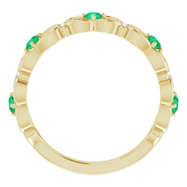 Vintage-Inspired Scroll Ring Image 2 Trenton Jewelers Ltd. Trenton, MI