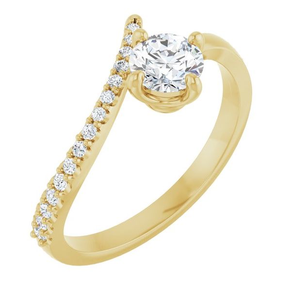 Accented Bypass Ring Gysbers Jewelry Waupun, WI