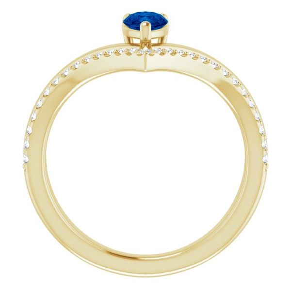 Negative Space V Ring Image 2 Trenton Jewelers Ltd. Trenton, MI