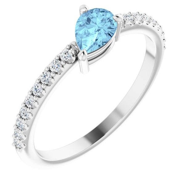 Stackable Accented Ring John E. Koller Jewelry Designs Owasso, OK