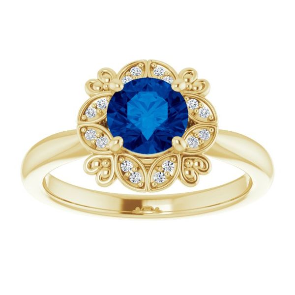 Halo-Style Ring Image 3 James Wolf Jewelers Mason, OH