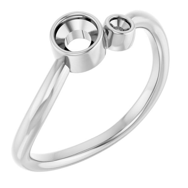 Accented Bezel-Set Ring John E. Koller Jewelry Designs Owasso, OK