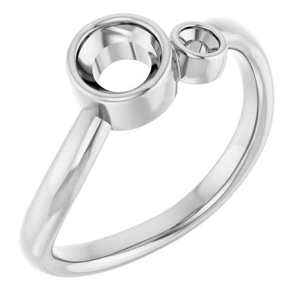 Accented Bezel-Set Ring James Wolf Jewelers Mason, OH