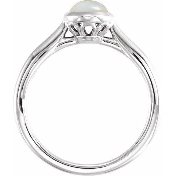 Bezel-Set Solitaire Ring Image 2 Atlanta West Jewelry Douglasville, GA