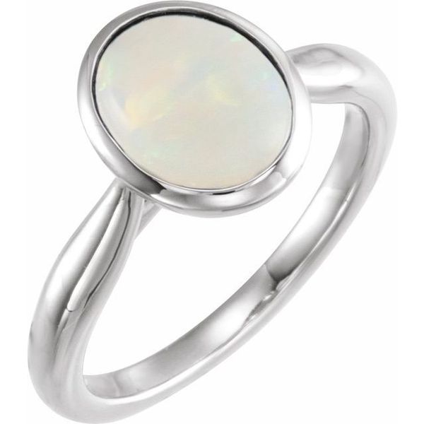 Bezel-Set Solitaire Ring David Mann, Jeweler Geneseo, NY