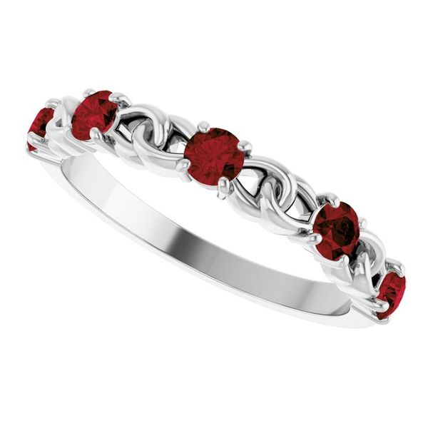 Accented Stackable Ring Image 5 Diny's Jewelers Middleton, WI