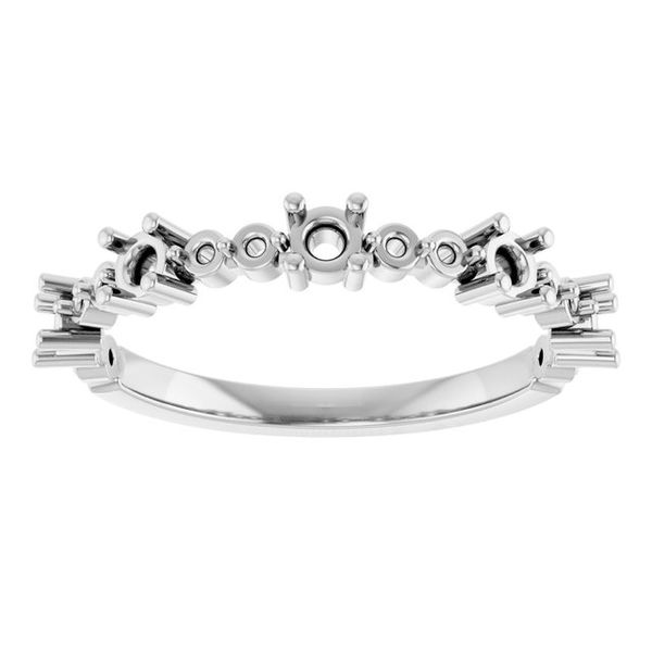 Accented Stackable Ring Image 3 David Mann, Jeweler Geneseo, NY