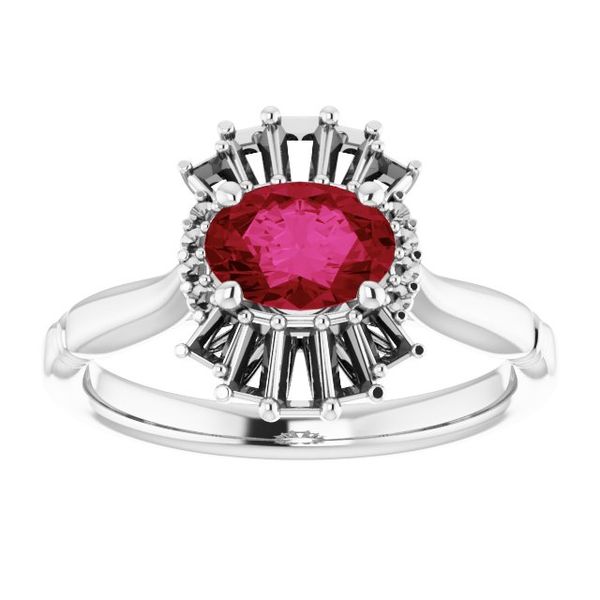 Halo-Style Ring Image 3 Linwood Custom Jewelers Linwood, NJ