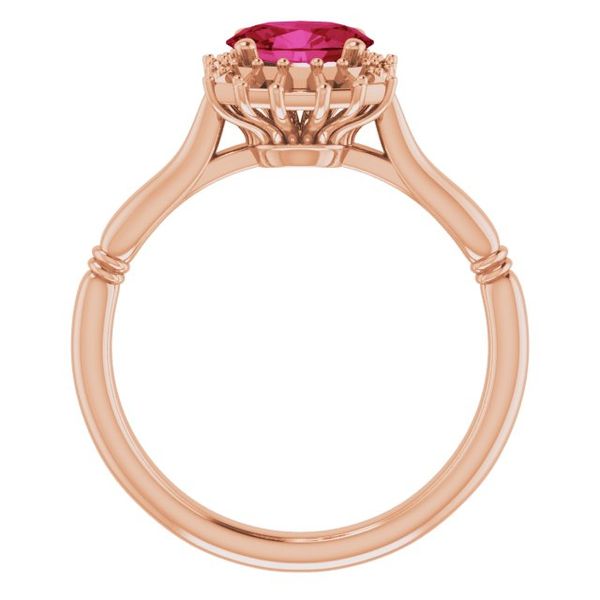 Halo-Style Ring Image 2 Nick T. Arnold Jewelers Owensboro, KY