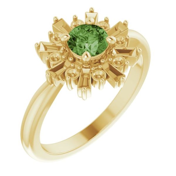 Halo-Style Ring Ross Elliott Jewelers Terre Haute, IN