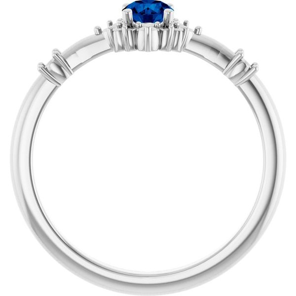 Halo-Style Ring Image 2 Linwood Custom Jewelers Linwood, NJ