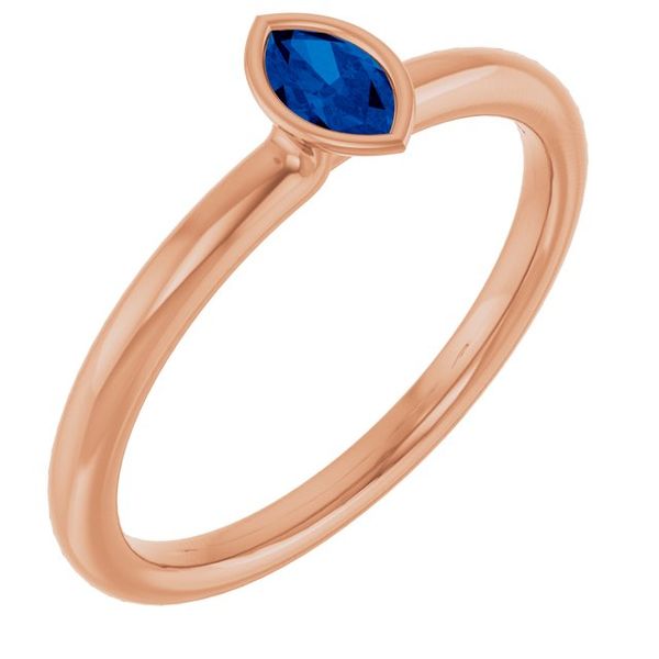 Family Stackable Bezel-Set Ring K. Martin Jeweler Dodge City, KS