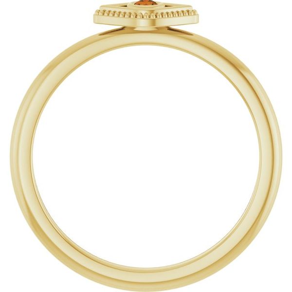 Stackable Evil Eye Ring Image 2 Barron's Fine Jewelry Snellville, GA