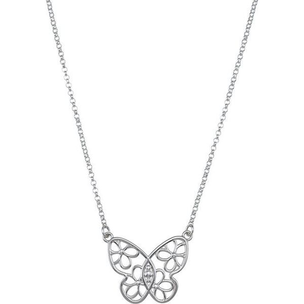 Butterfly Necklace Gaines Jewelry Flint, MI