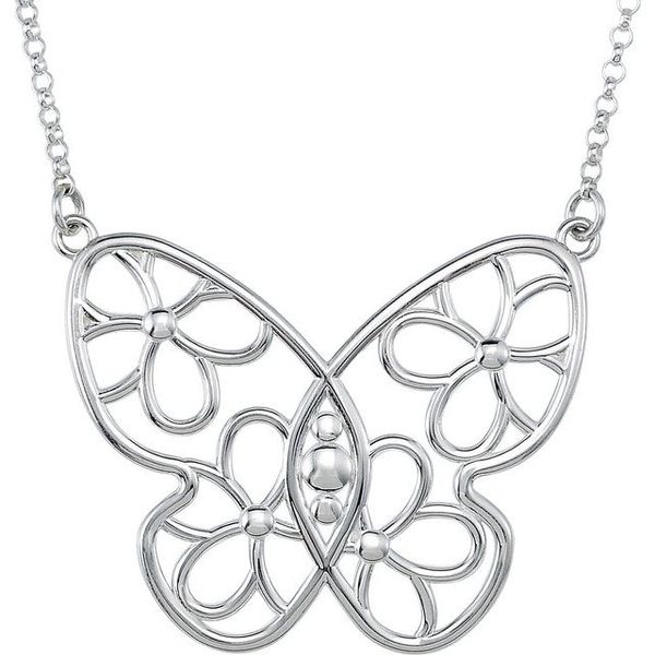 Butterfly Necklace Milan's Jewelry Inc Sarasota, FL