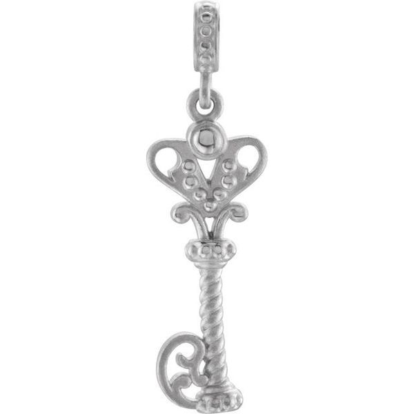 Vintage-Inspired Key Pendant Arlene's Fine Jewelry Vidalia, GA