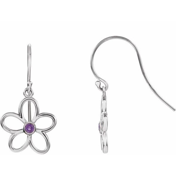 Flower Earrings S.E. Needham Jewelers Logan, UT