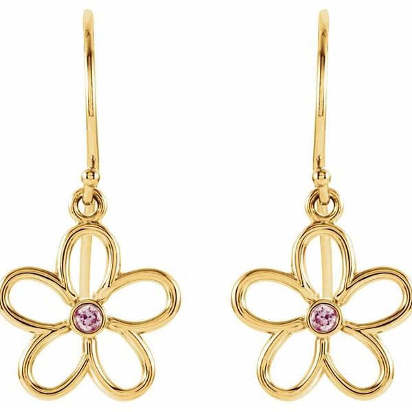 Flower Earrings Image 2 Diny's Jewelers Middleton, WI