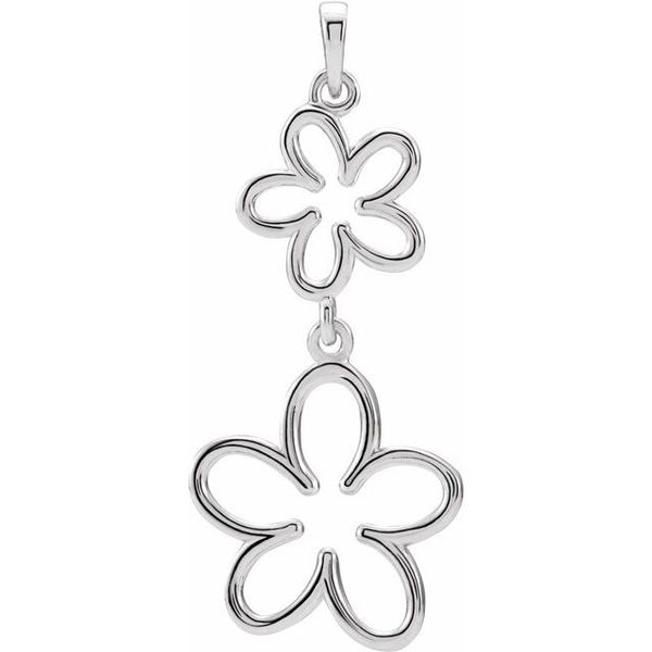 Floral Pendant D'Errico Jewelry Scarsdale, NY