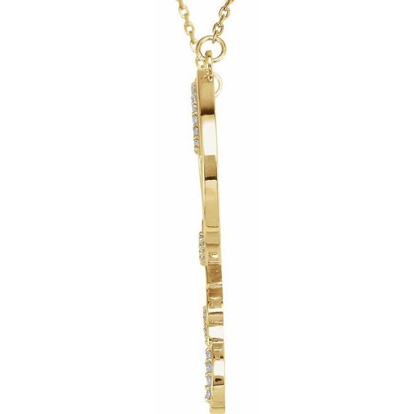 Infinity-Inspired Love Heart Necklace Image 2 K. Martin Jeweler Dodge City, KS