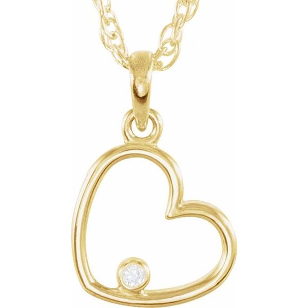 Heart Necklace Milan's Jewelry Inc Sarasota, FL