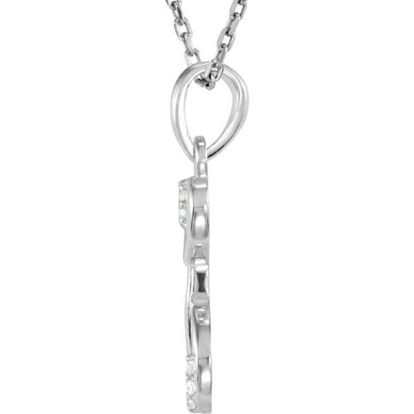 Initial Necklace Image 2 K. Martin Jeweler Dodge City, KS